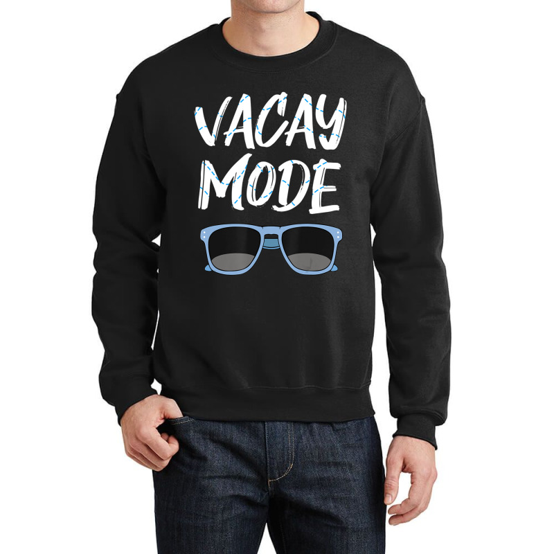 Limited Edition Vacay Mode Sunglasses Simmer Beach Island Crewneck Sweatshirt | Artistshot