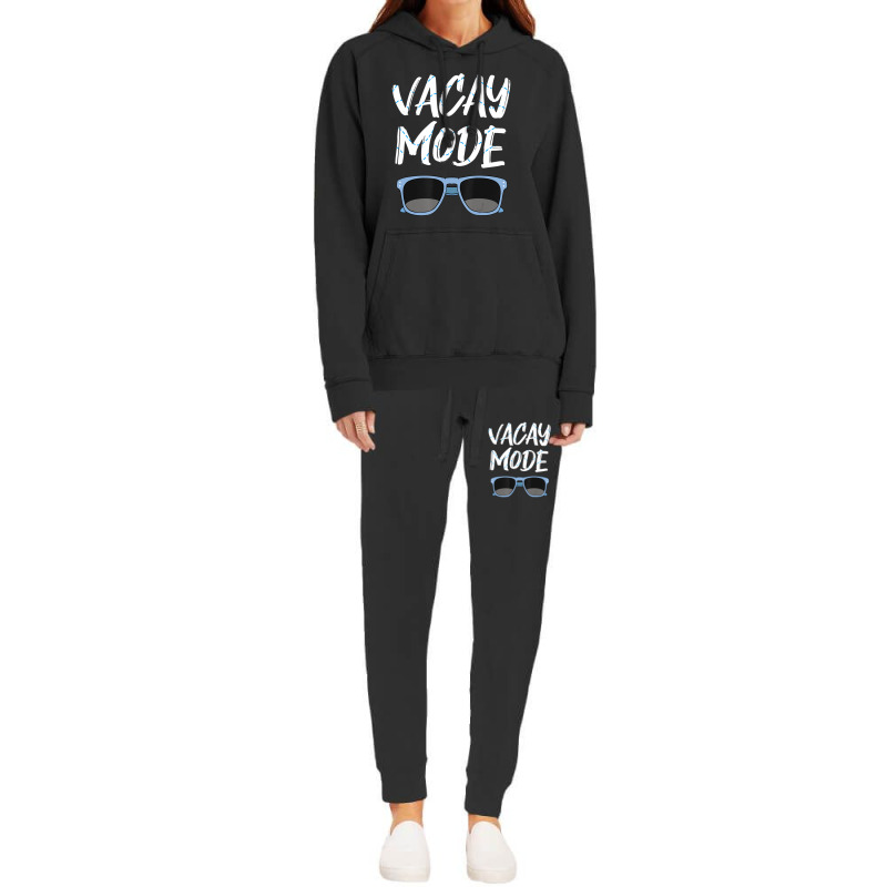 Limited Edition Vacay Mode Sunglasses Simmer Beach Island Hoodie & Jogger Set | Artistshot