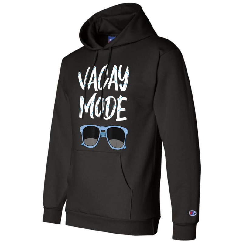 Limited Edition Vacay Mode Sunglasses Simmer Beach Island Champion Hoodie | Artistshot