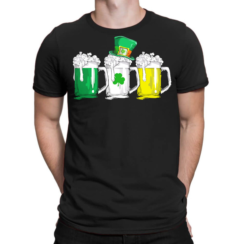 St Patricks Day T  Shirt Irish Beer Ireland Flag St Patricks Day T  Sh T-shirt | Artistshot