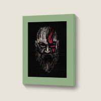 The Warrior Of Gods  Trending Humor Portrait Canvas Print | Artistshot