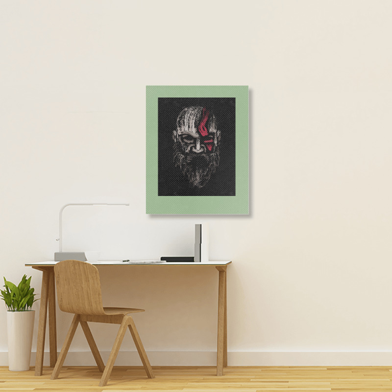 The Warrior Of Gods  Trending Humor Portrait Canvas Print | Artistshot