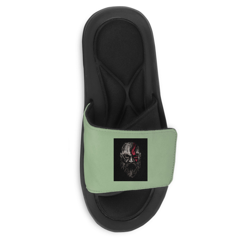 The Warrior Of Gods  Trending Humor Slide Sandal | Artistshot