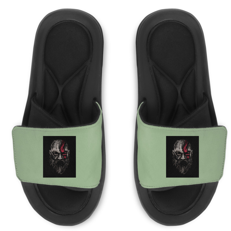 The Warrior Of Gods  Trending Humor Slide Sandal | Artistshot