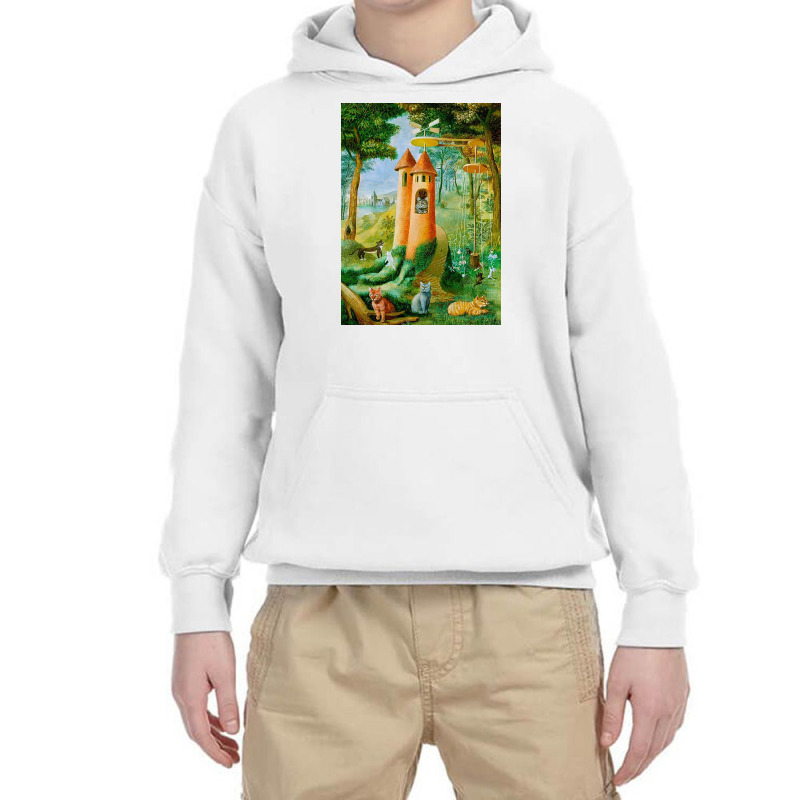 Cats Paradise Youth Hoodie by peggywilson | Artistshot