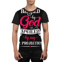 Blessed By God Spoiled By Film Projectionist Classic Boy Stars Graphic T-shirt | Artistshot