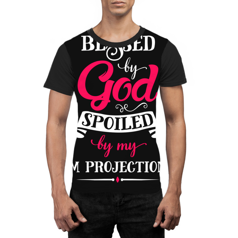 Blessed By God Spoiled By Film Projectionist Classic Boy Stars Graphic T-shirt by slibobatrouzn | Artistshot