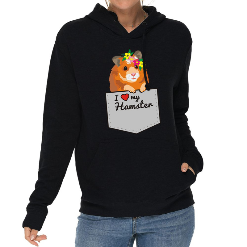 Hamster Pocket Lightweight Hoodie | Artistshot