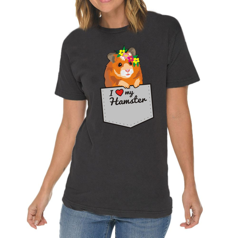 Hamster Pocket Vintage T-shirt | Artistshot