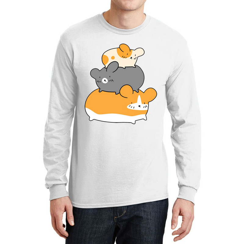 Hamster Stack Long Sleeve Shirts | Artistshot