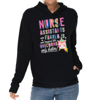 Nurses Assistants Are Fabulous Magical Like Unicorns Aide T Shirt Lightweight Hoodie | Artistshot