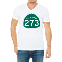 California State Route 237 V-neck Tee | Artistshot