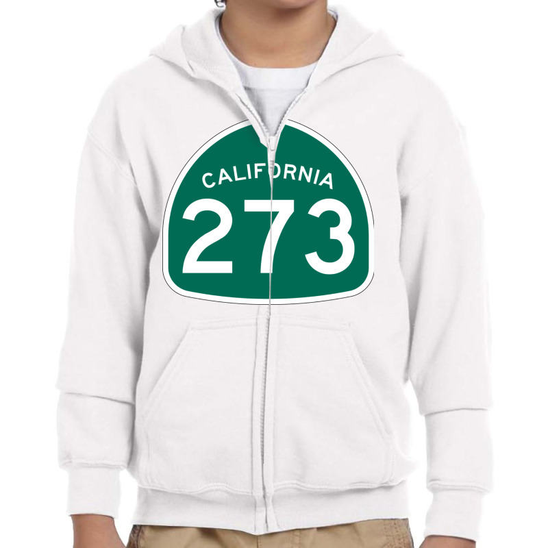 California State Route 237 Youth Zipper Hoodie by OZGUC | Artistshot