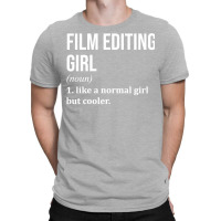 Film Editing Girl Funny Saying For Women Classic Red Retro T-shirt | Artistshot