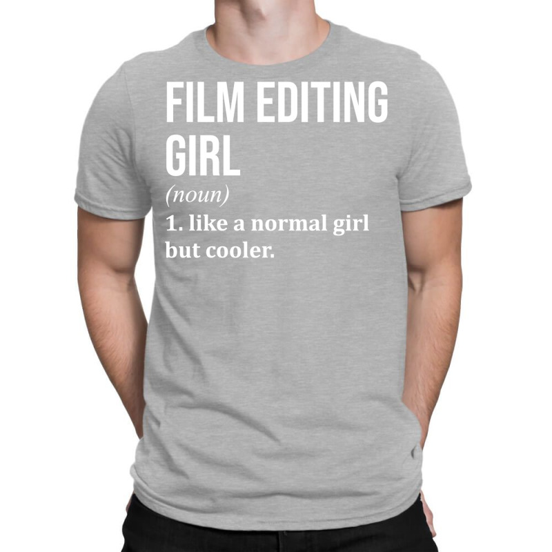 Film Editing Girl Funny Saying For Women Classic Red Retro T-Shirt by ngankooranosi | Artistshot