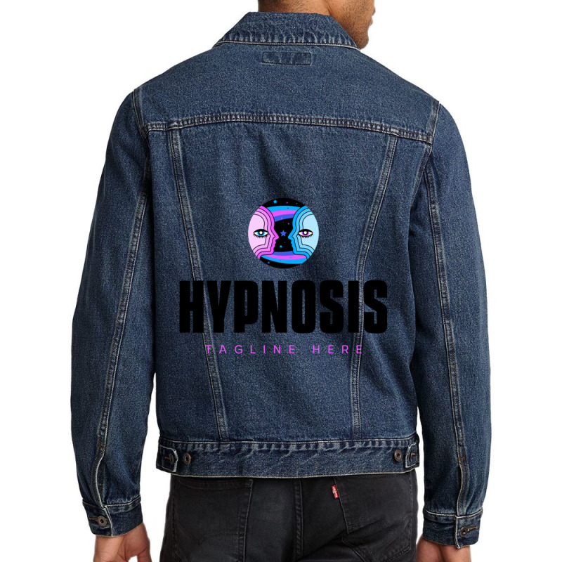 Hypnosis Tagline Here Classic Men Denim Jacket by TanHuynhLe | Artistshot