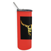 Viking Helmet Warrior Tattoo Vikings Gift Idea  Boy Retro Skinny Tumbler | Artistshot