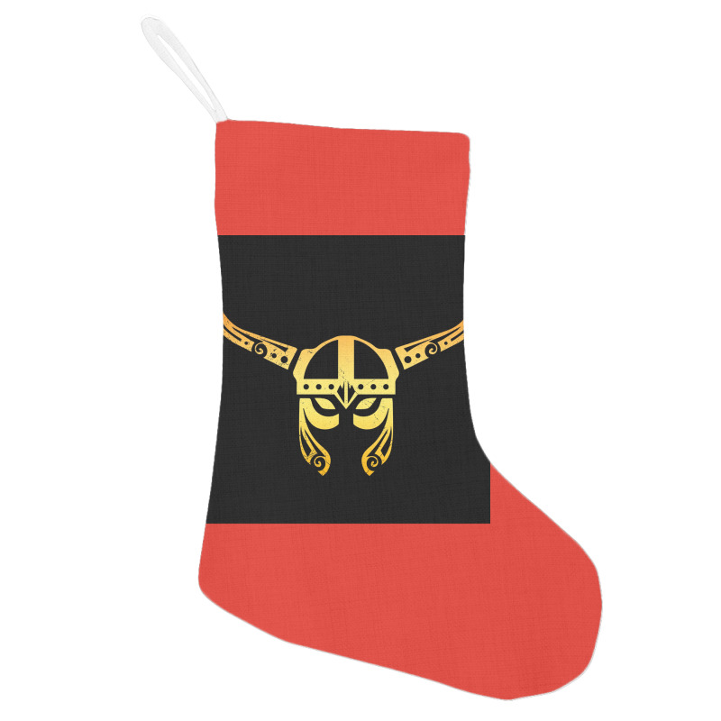 Viking Helmet Warrior Tattoo Vikings Gift Idea  Boy Retro Holiday Stocking | Artistshot