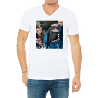 Get Out Chiffon Top Travel Boy V-neck Tee | Artistshot