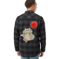 Happy Hamster With Red Balloon Flannel Shirt | Artistshot