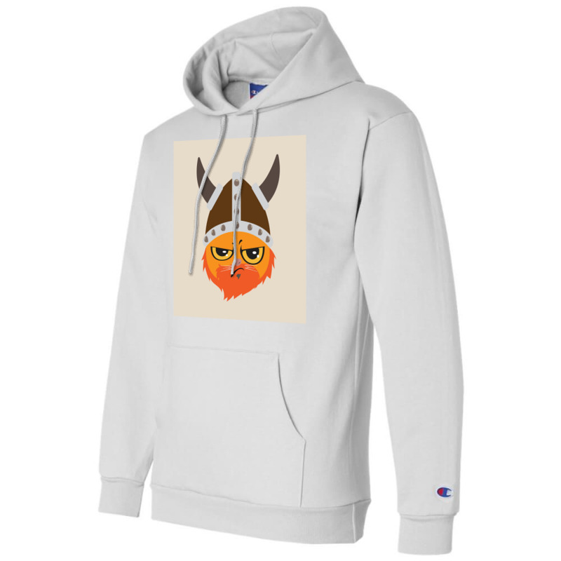 Viking Cat Cat Viking Helmet Emotion Gift  Boy Gift Champion Hoodie | Artistshot