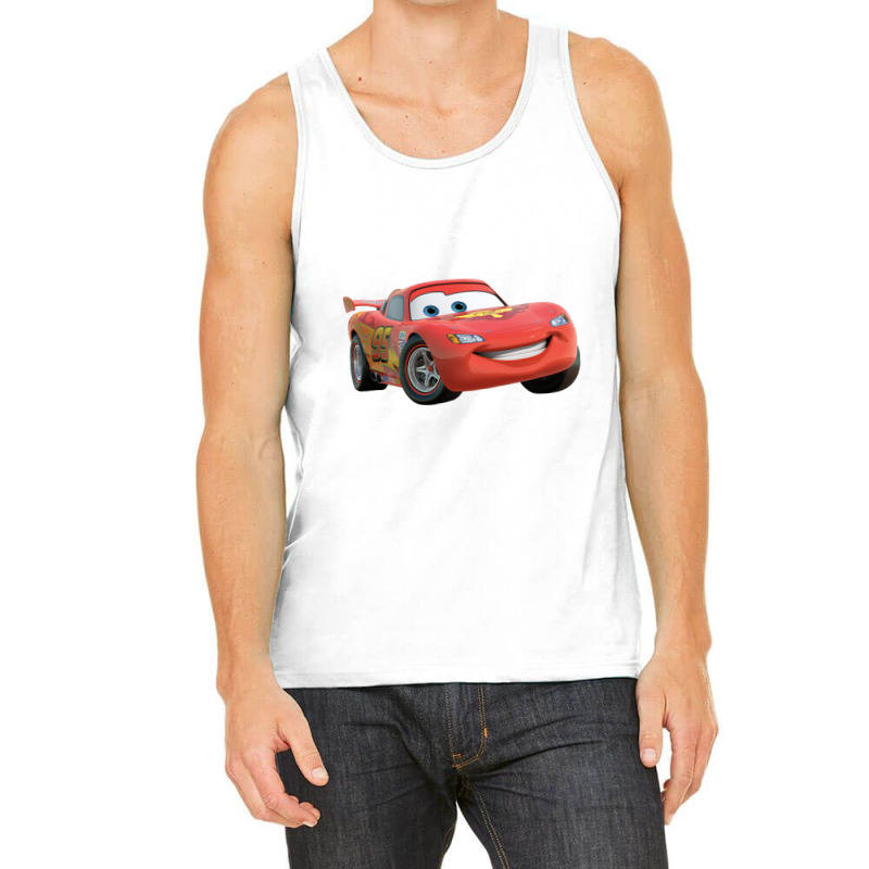 Lightning Smile Mcqueen Tank Top by JosefaLindgren | Artistshot