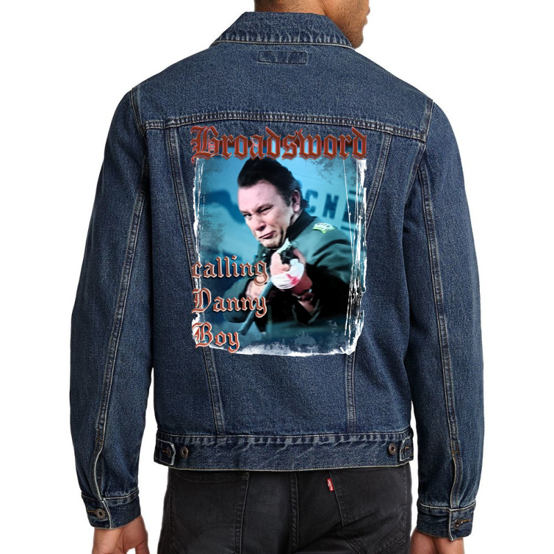 Broadsword Calling Danny Boy Classic Vintage Summer Men Denim Jacket by nolljyaull | Artistshot