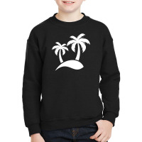 Plant Beach Paradise Youth Sweatshirt | Artistshot