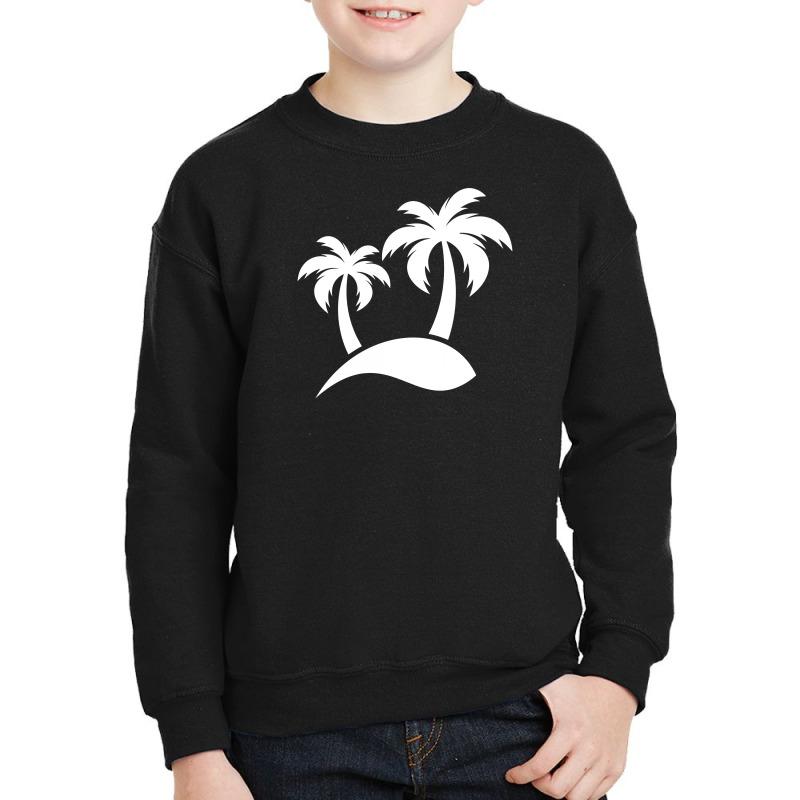 Plant Beach Paradise Youth Sweatshirt by Farrel T-shirt | Artistshot