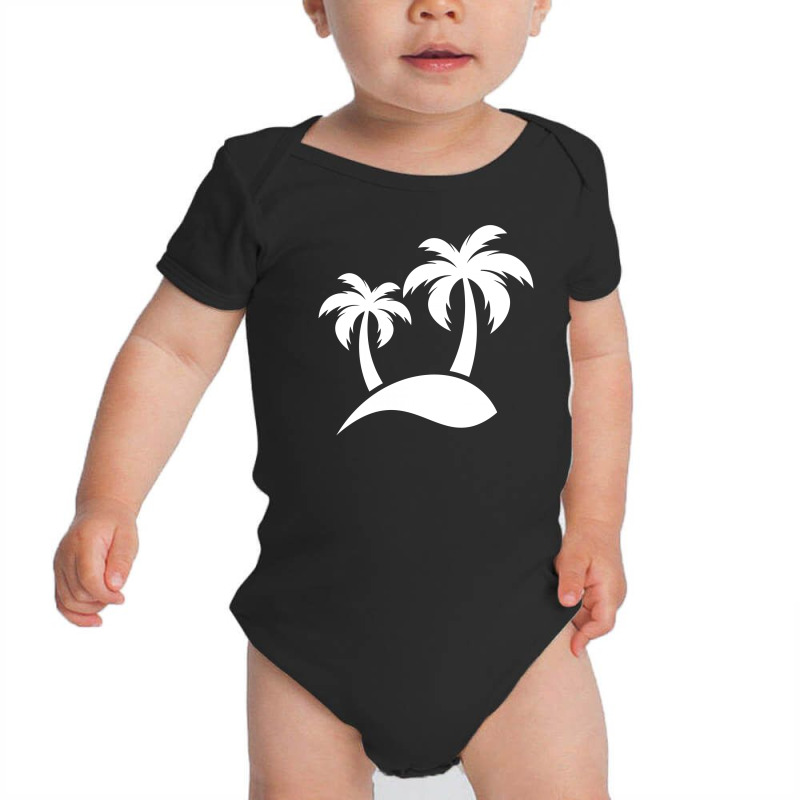 Plant Beach Paradise Baby Bodysuit by Farrel T-shirt | Artistshot