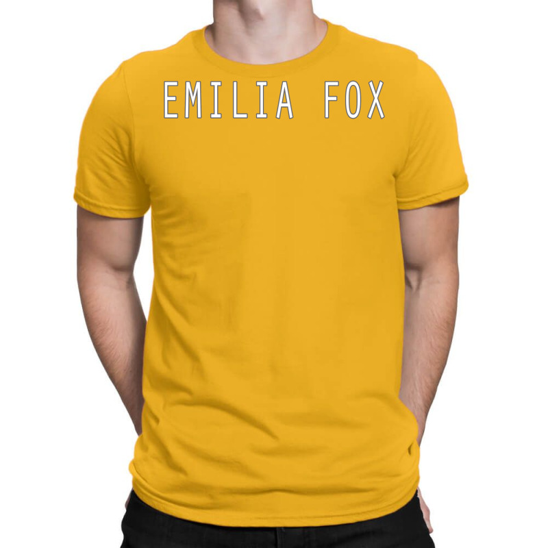 Emilia Fox  White Text Classic Love Love T-Shirt by hanesdiuza4 | Artistshot