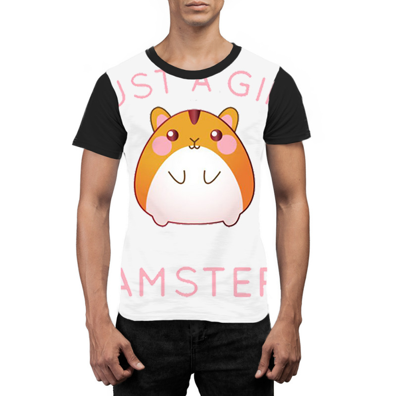 Just A Girl Who Loves Hamsters Graphic T-shirt | Artistshot