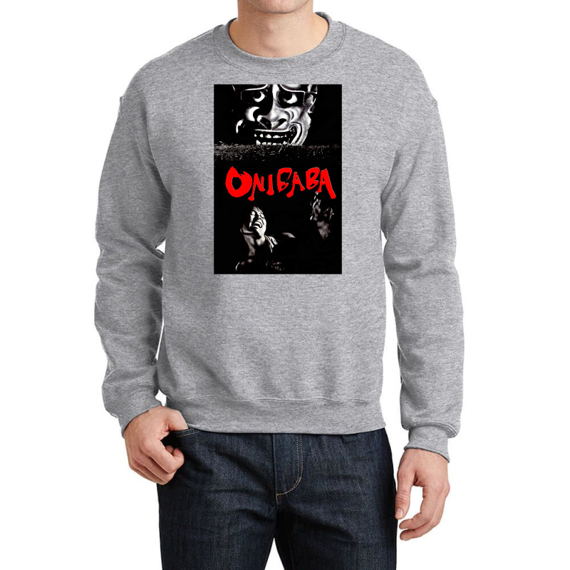 Onibaba 1964 Kaneto Shindo Vintage Poster Classic  Yellow Nature Crewneck Sweatshirt by gawuanafulz | Artistshot