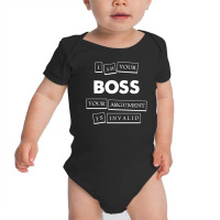 Argument Invalid Baby Bodysuit | Artistshot