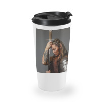 Viking Warrior Elf Woman Strong Goddess Female  Vintage Red Travel Mug | Artistshot