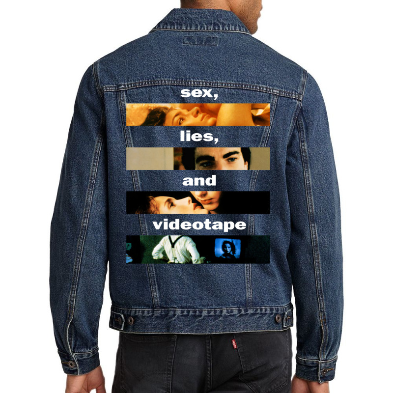 Sex, Lies And Videotape Poster Classic  E Green Men Denim Jacket by gawuanafulz | Artistshot