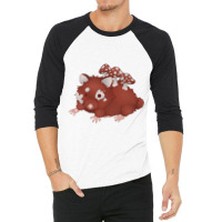 Mooshroom Mushroom Syrian Hamster 3/4 Sleeve Shirt | Artistshot