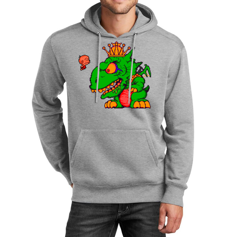 Bonk Vs King Drool Unisex Hoodie | Artistshot