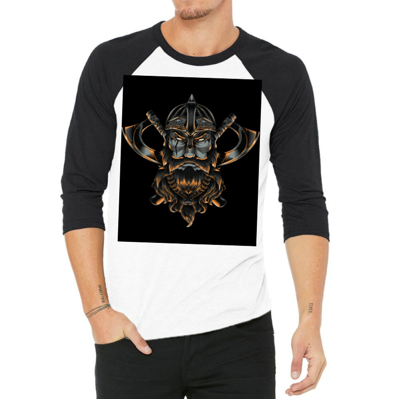 Vikings Essential  Boy Quote 3/4 Sleeve Shirt | Artistshot