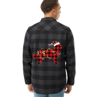 Newfoundland Dog Christmas Red Plaid Pajamas Flannel Shirt | Artistshot