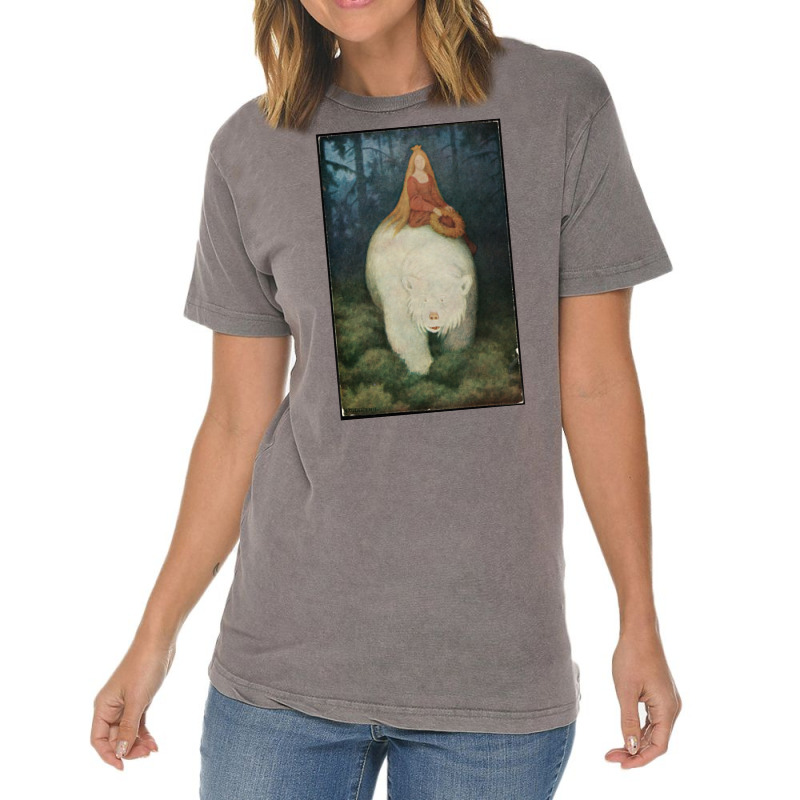 White Bear Kittelsen  Stars Hipster Vintage T-shirt | Artistshot