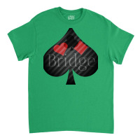 Bridge Card Game Elegant Design For Bridge Players Classic T-shirt | Artistshot