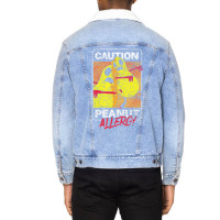 Trending Food Intolerance Caution Peanut Allergy Food Allergy Unisex Sherpa-lined Denim Jacket | Artistshot