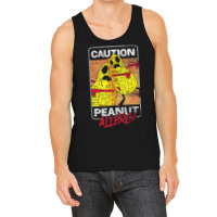 Trending Food Intolerance Caution Peanut Allergy Food Allergy Tank Top | Artistshot