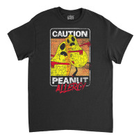 Trending Food Intolerance Caution Peanut Allergy Food Allergy Classic T-shirt | Artistshot