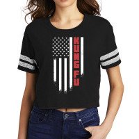 Kung Fu American Usa Flag | Kung Fu Martial Art T-shirt Scorecard Crop Tee | Artistshot