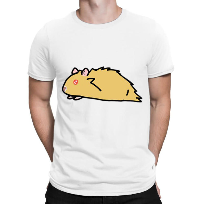 Red Eyed Cream Longhaired Hamster T-shirt | Artistshot