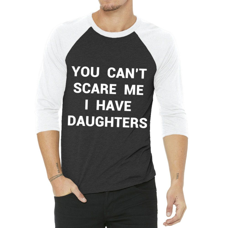 Funny Daughter  Fathers Day Gift Dads Stepdad Grandpa 3/4 Sleeve Shirt | Artistshot