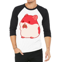 Red Hamster 3/4 Sleeve Shirt | Artistshot