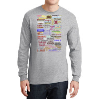 C64 Games Titles Screen Long Sleeve Shirts | Artistshot